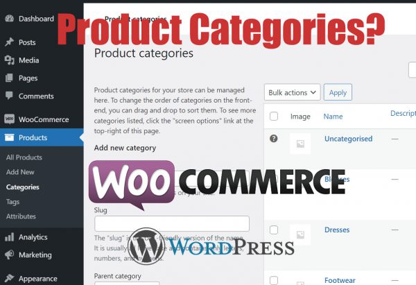 Product Categories WooCommerce