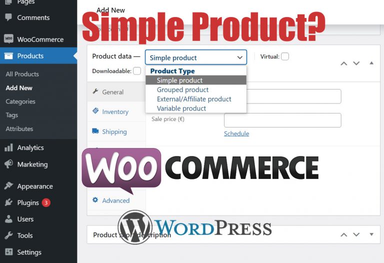 Adding a Simple Product to WooCommerce